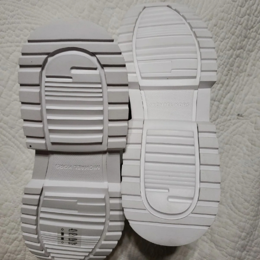 Michael Kors Cosmo Trainer Metallic Size 10 - Picture 3 of 6
